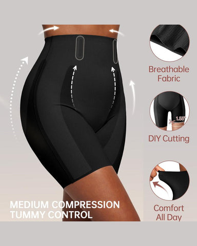 Tummy Control Butt Lifting Shapewear Breathable Comfortable Shorts
