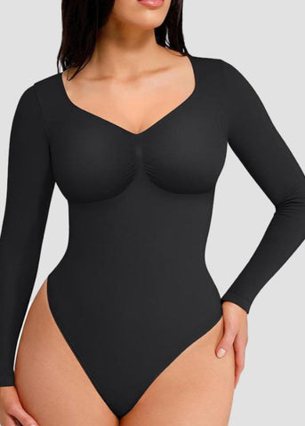 Long Sleeve Shaping Bodysuit