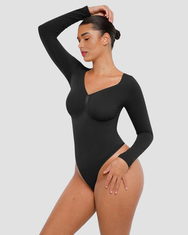 Long Sleeve Shaping Bodysuit