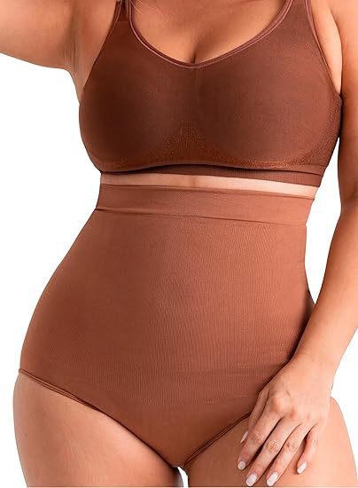 High-Waisted Seamless Compression Shapewear Panty