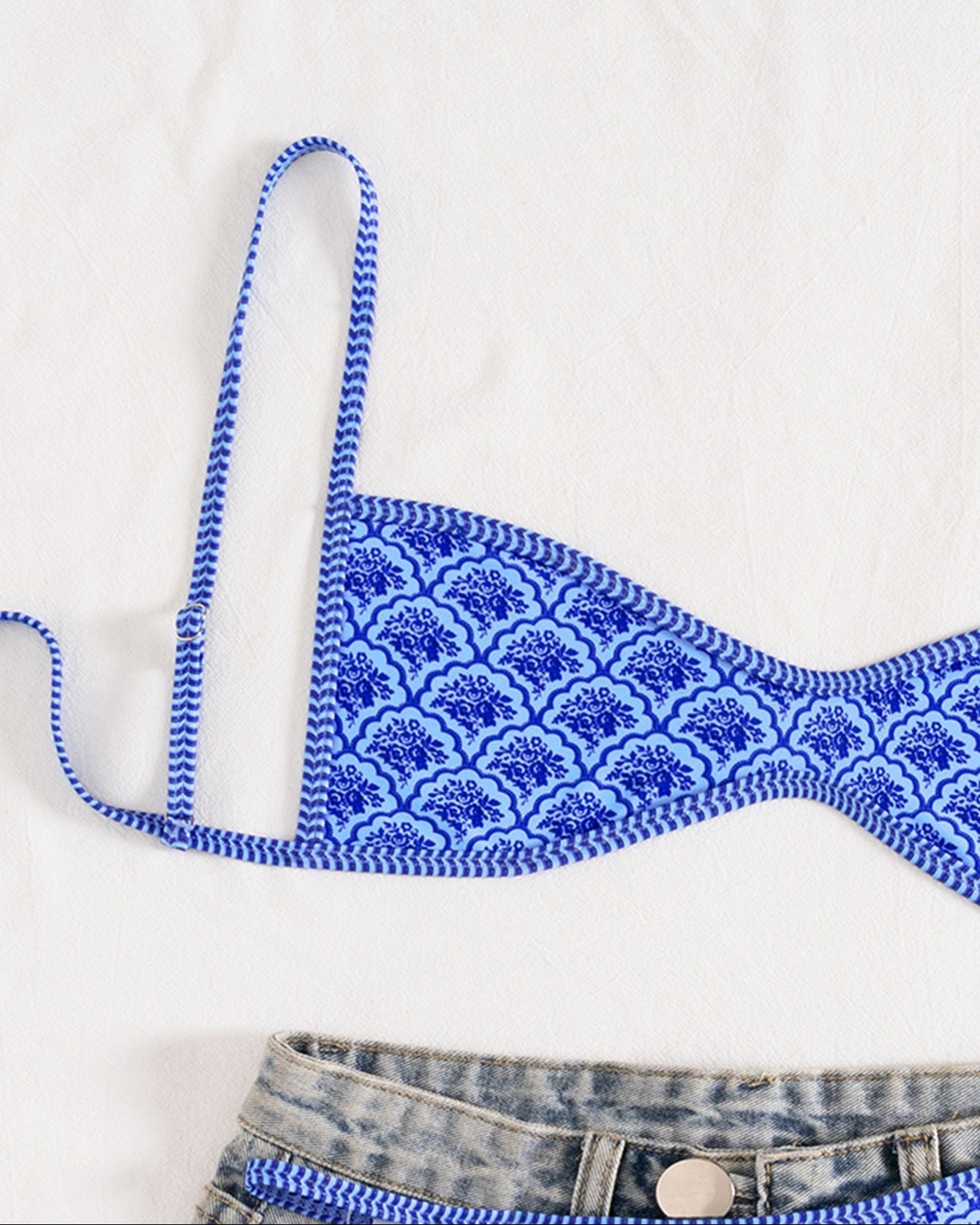 Two-Piece Set Women's Floral Print Bikini Set