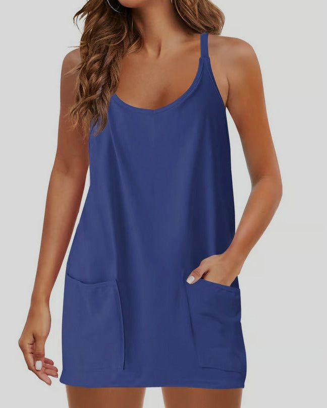 Women's Summer Sleeveless Mini Dress