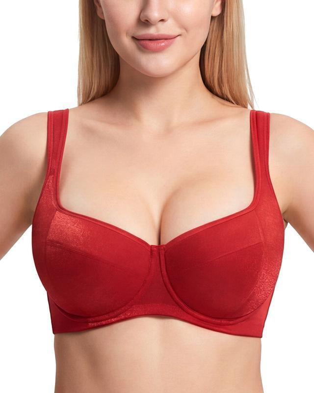 Women Shimmer Lightly Padded Balconette Bra
