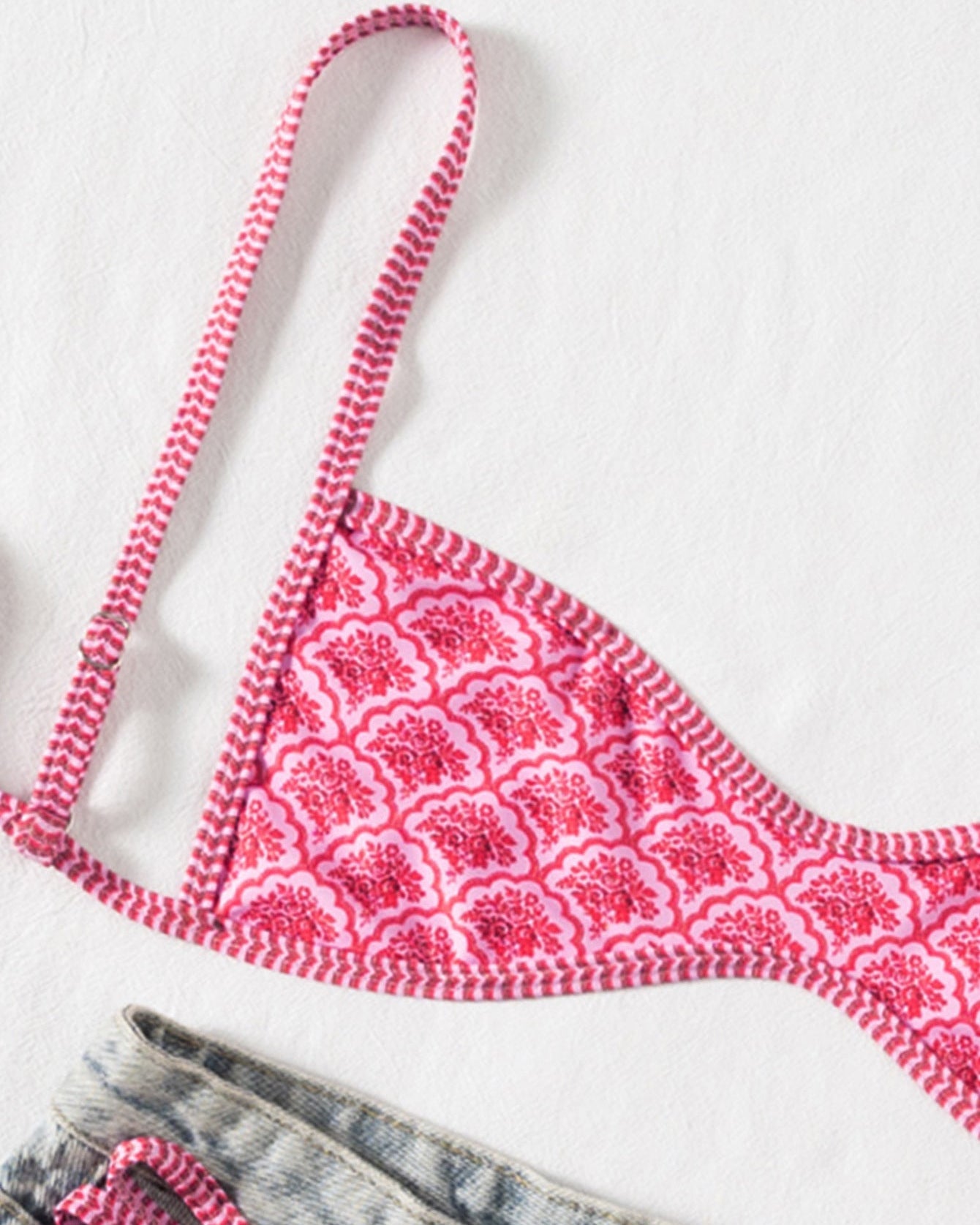 Two-Piece Set Women's Floral Print Bikini Set