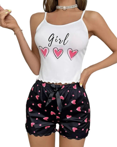 Cute Butterfly Lounge Pajama Set