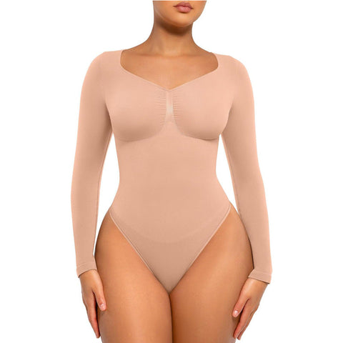 Long Sleeve Shaping Bodysuit