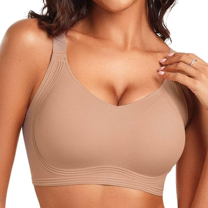 Seamless Full Coverage Push Up No Underwire Bras