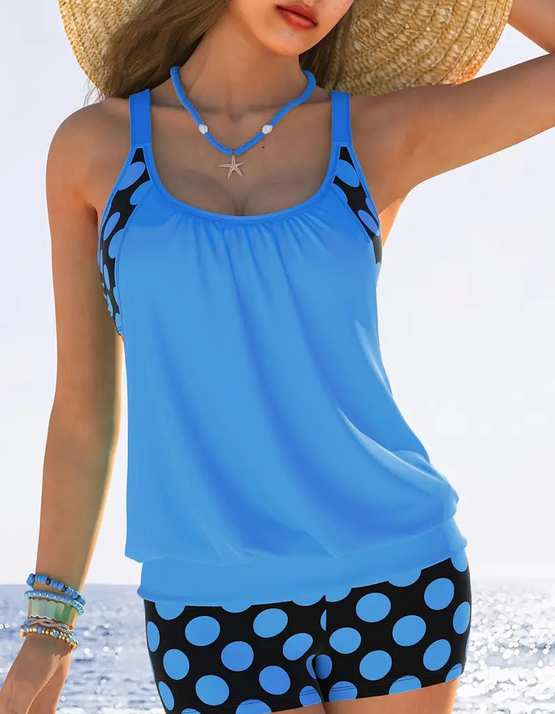 Women's Polka Dot Two Piece Swimsuit