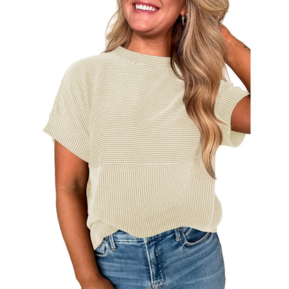 Women's Solid Short Sleeve T-Shirt Summer 2026