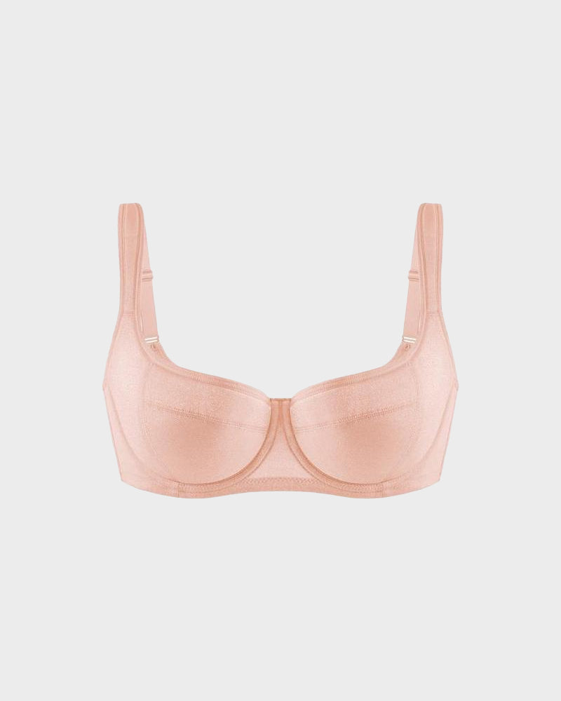 Women Shimmer Lightly Padded Balconette Bra