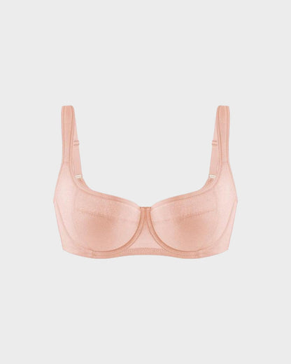 Women Shimmer Lightly Padded Balconette Bra