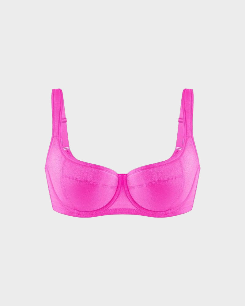Women Shimmer Lightly Padded Balconette Bra