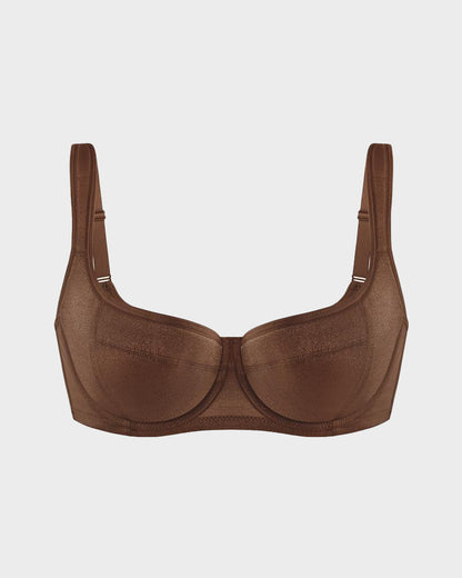 Women Shimmer Lightly Padded Balconette Bra