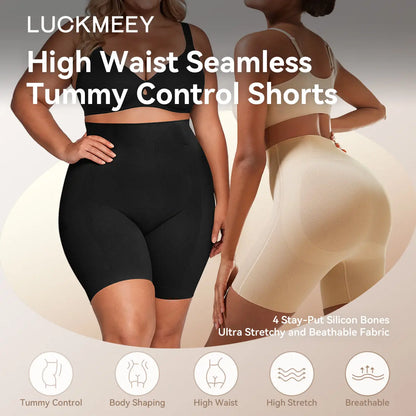 High Waist Tummy Control Shapewear Shorts for Women