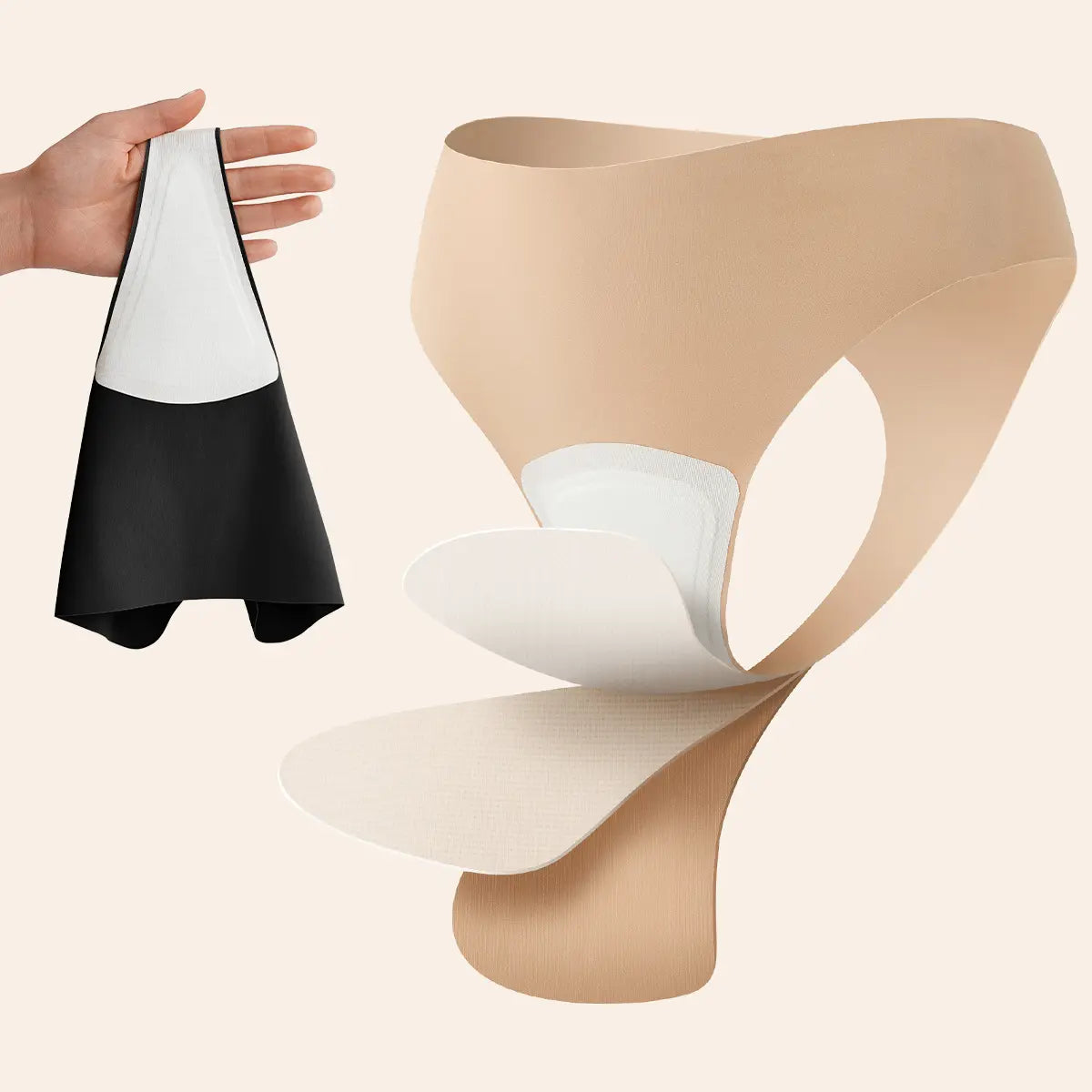 Camel Toe Cover Thongs for Women