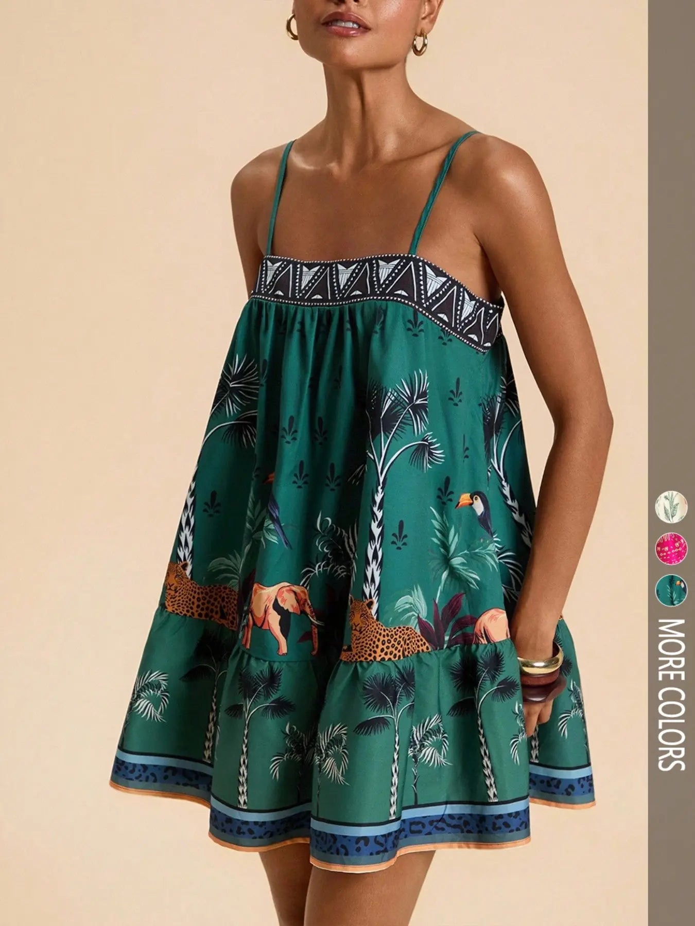 Boho Floral Summer Sundress