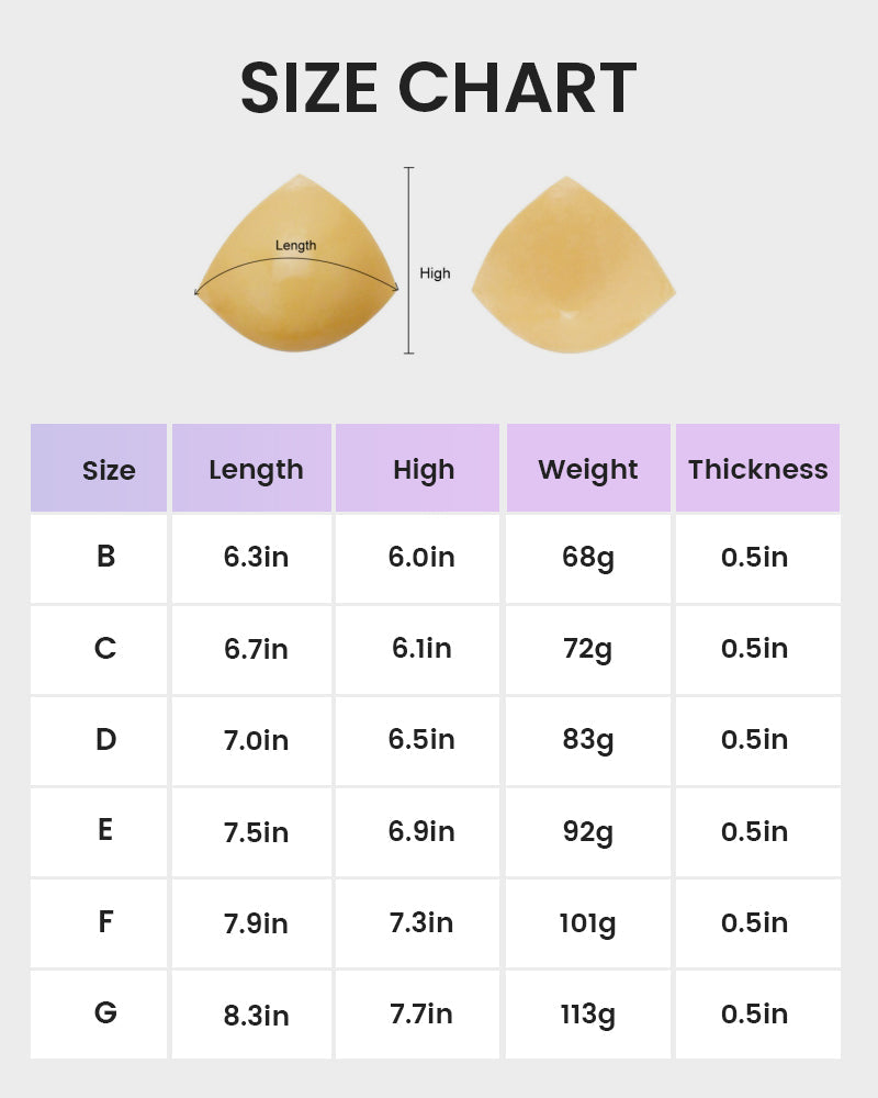 Double-Sided Adhesive Invisible Lift Inserts