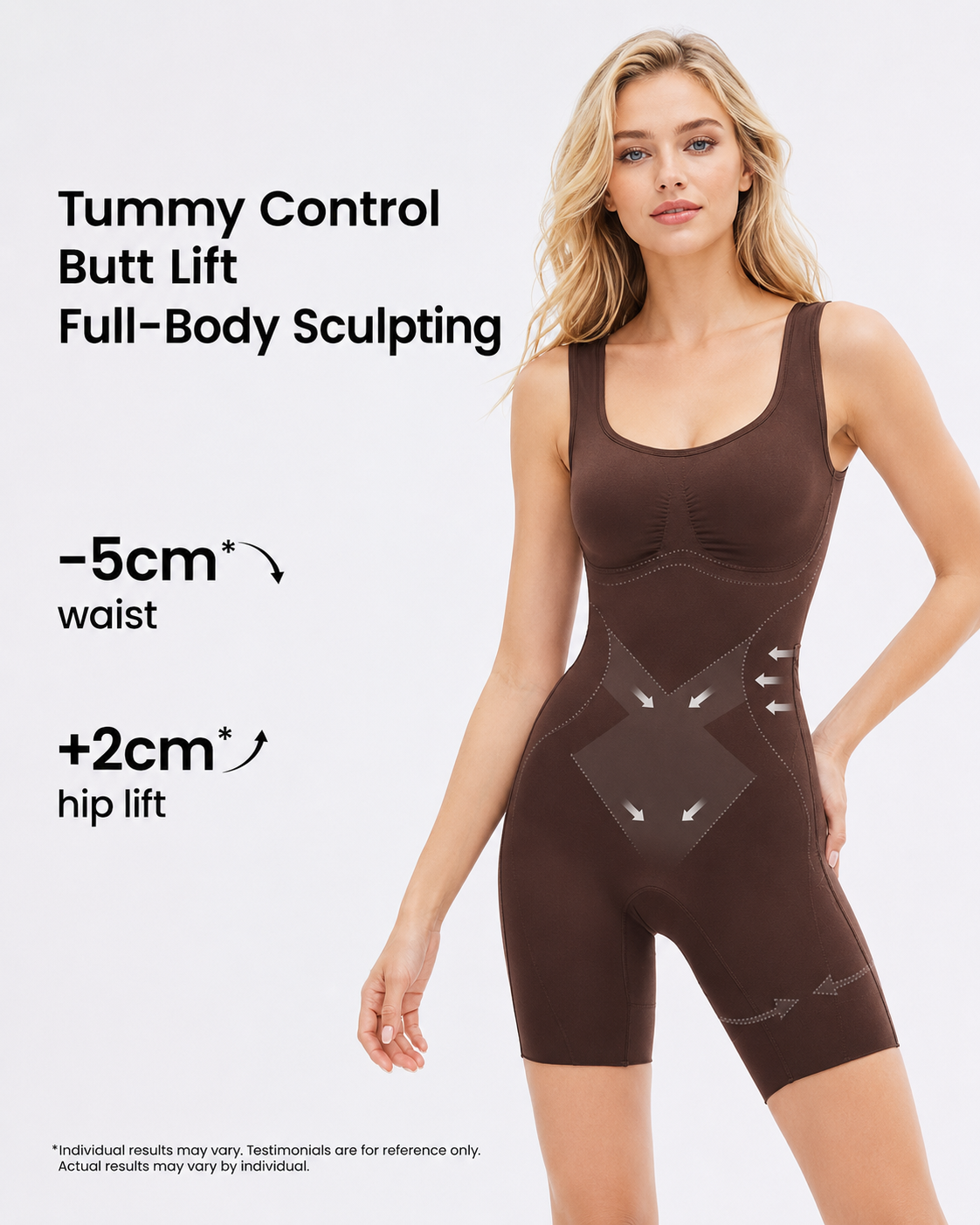 ozealla SculptEase™ Tummy Control Faja Bodysuit