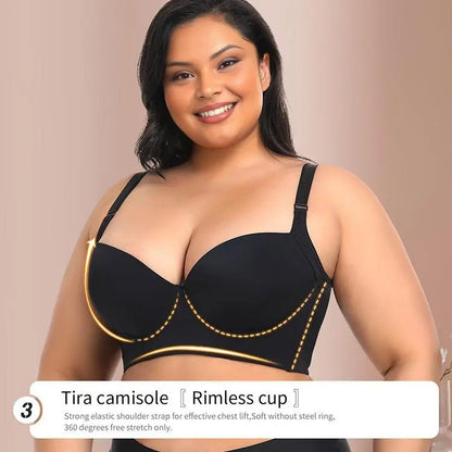 Plus Size Women’s Full Coverage Support Bra – Comfortable Everyday Fit