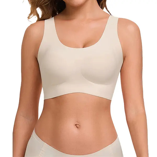 Seamless Wireless Full Coverage Bra – Soft & Breathable