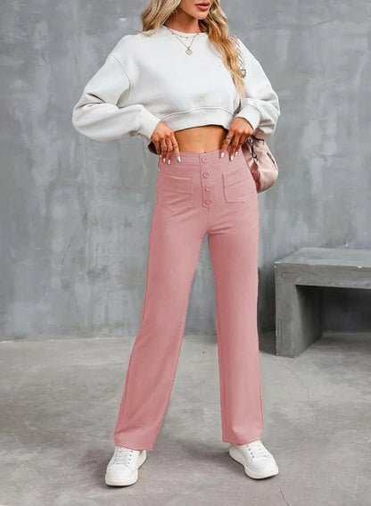 💖LAST DAY SALE 50% OFF💷Women's Casual High Waist Stretch Pants