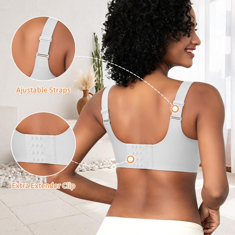 Women’s Wire-Free Push-Up Seamless Full-Cup Bra