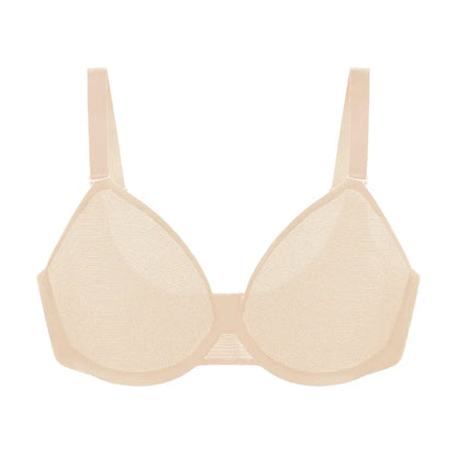 🎉 2nd 50% OFF 🎉Plus Size Air Light Sheer Mesh Minimizer Bra