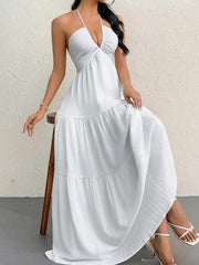 Women's Sleeveless A-Line Casual Dress