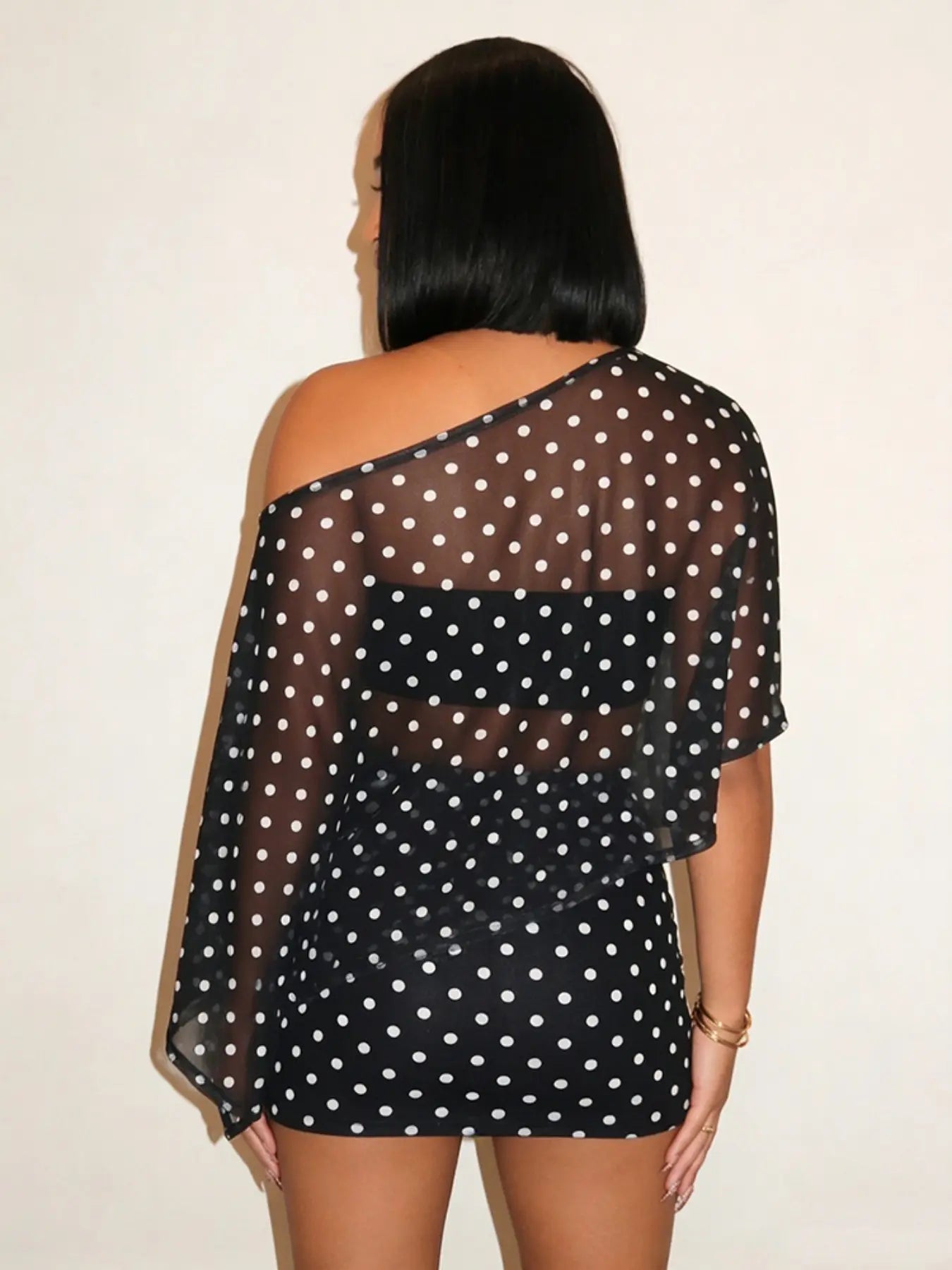 Women's Animal Print Shawl Top & Trendy Skirt Set
