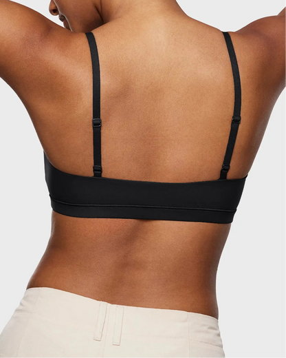 Soft Seamless Everyday Bra – Wireless Bralette with Light Support and Adjustable Fit