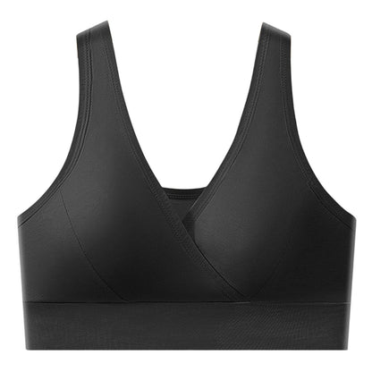 Women’s V-Neck Wireless Seamless Bra – Stretchy, Comfortable & Supportive