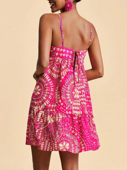 Boho Floral Summer Sundress