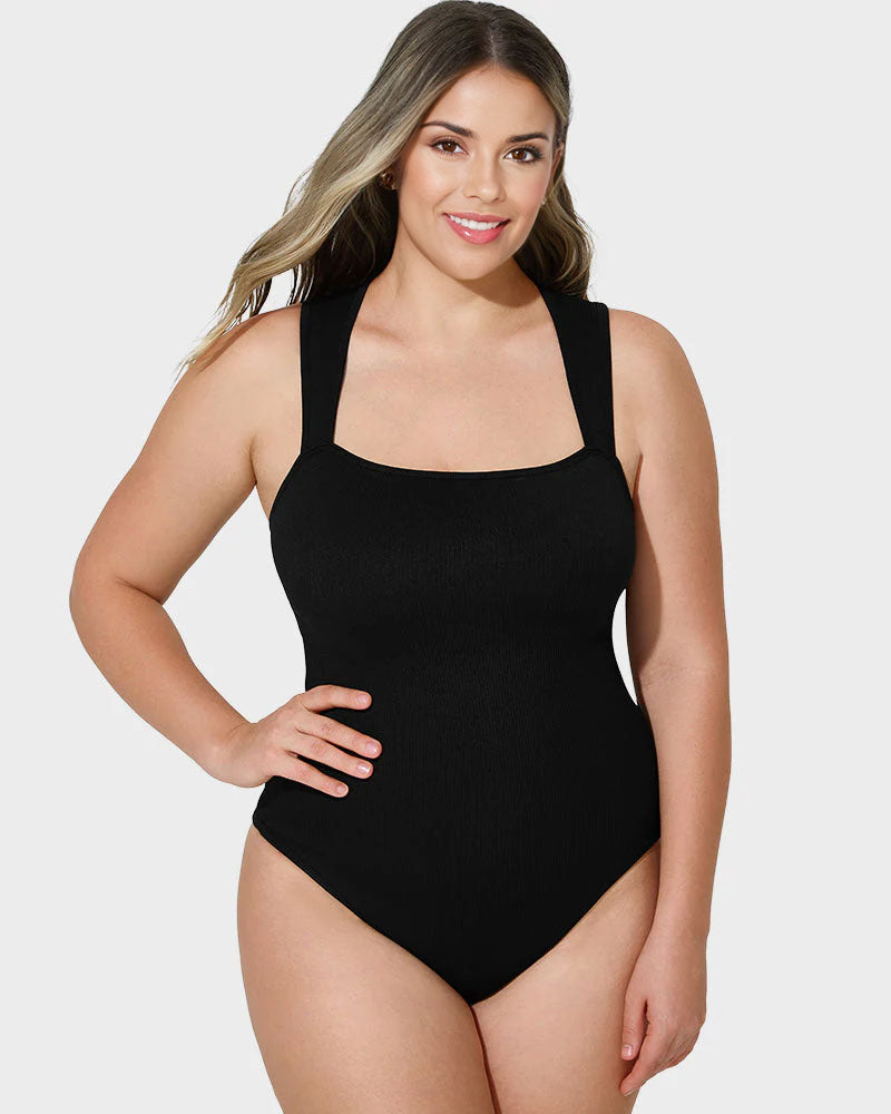 Sleeveless Tummy Control Tank Tops Bodysuits