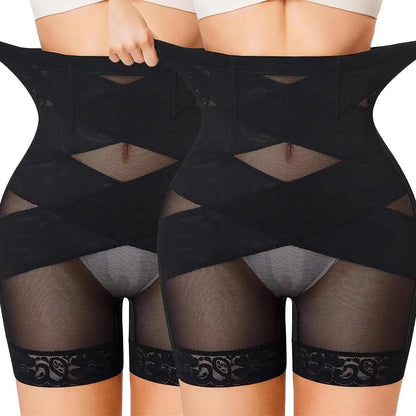 High Waist Body Shaper Shorts for Tummy Control Smooth Waist and Thigh Shaping