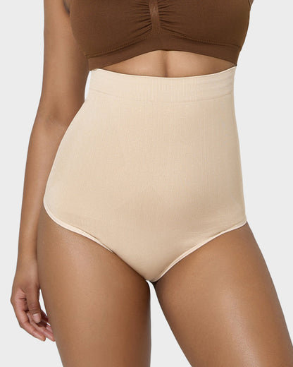 High Waist Tummy Control Thong Panty (2 Pack)