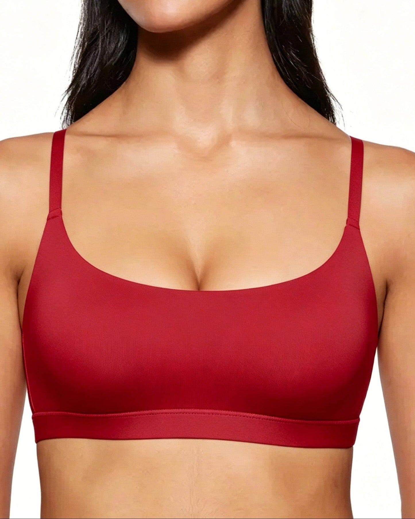 Soft Seamless Everyday Bra – Wireless Bralette with Light Support and Adjustable Fit