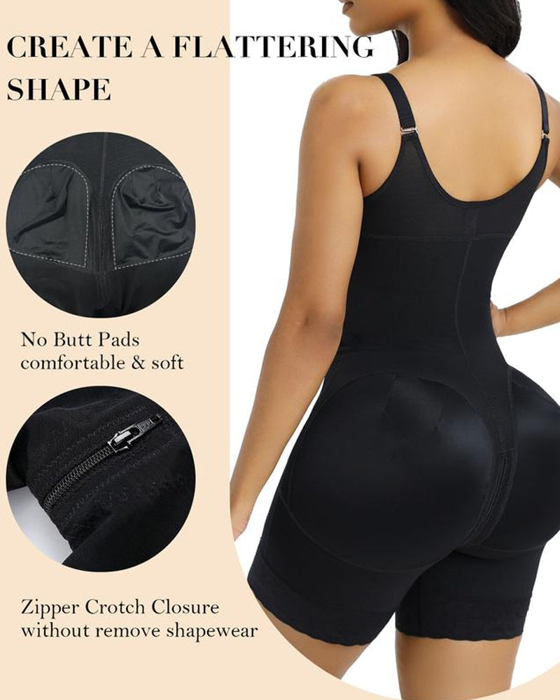 🔥BF Deals🔥Tummy Control Butt Lifter Shaper with Zipper Crotch Fajas Colombianas