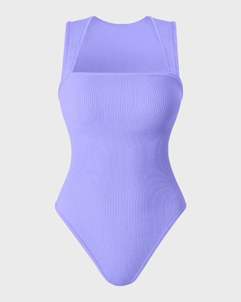 Sleeveless Tummy Control Tank Tops Bodysuits