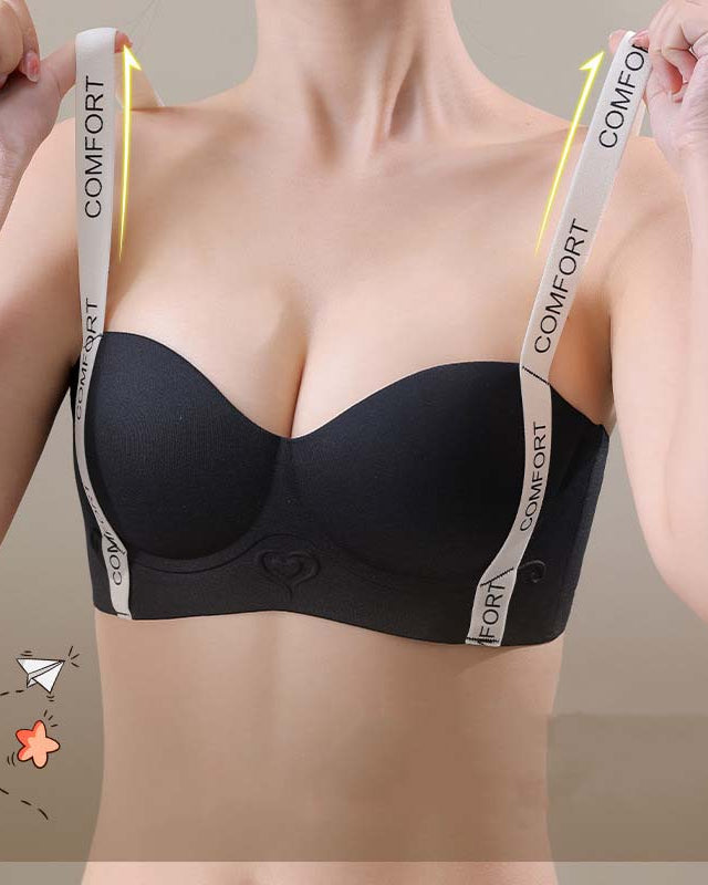 Women's Padded Push-up Wireless Comfort Bra