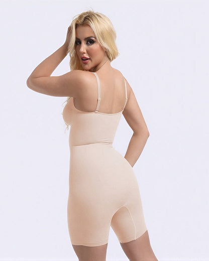 Women's Tummy Control Zip Bodysuit
