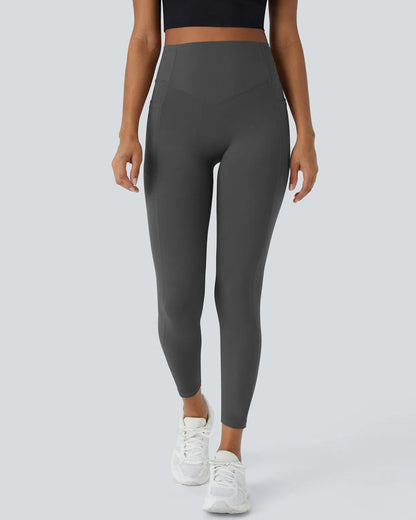 🔥Flash Sale🔥 High Waisted Butt Lifting Tummy Control Side Pocket Shaping Training Leggings