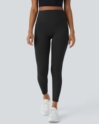 🔥Flash Sale🔥 High Waisted Butt Lifting Tummy Control Side Pocket Shaping Training Leggings