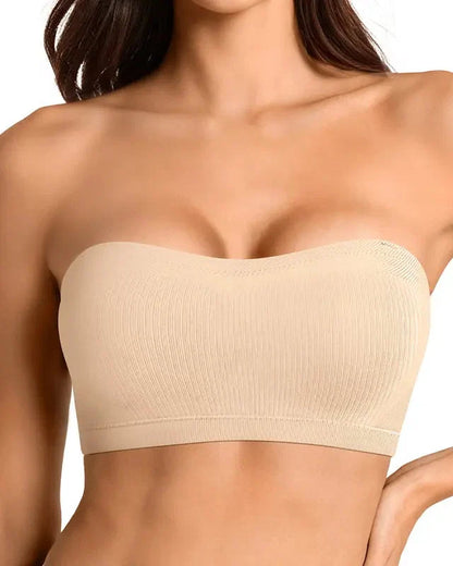 Multiway Wireless Bandeau Bra – Stay Put Comfort Plus Size