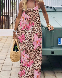 Pink leopard print