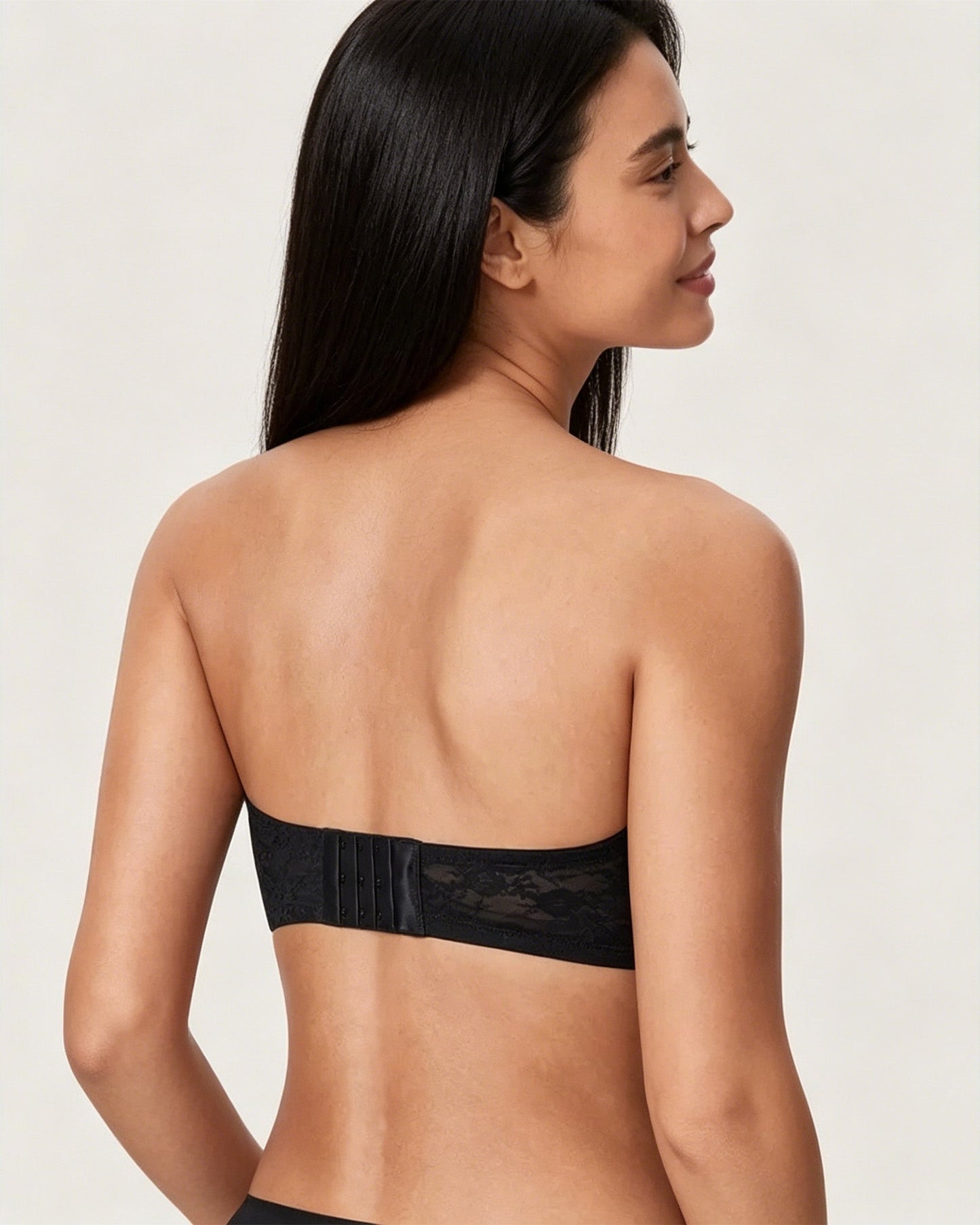 Strapless Lace Underwire Bandeau Bra