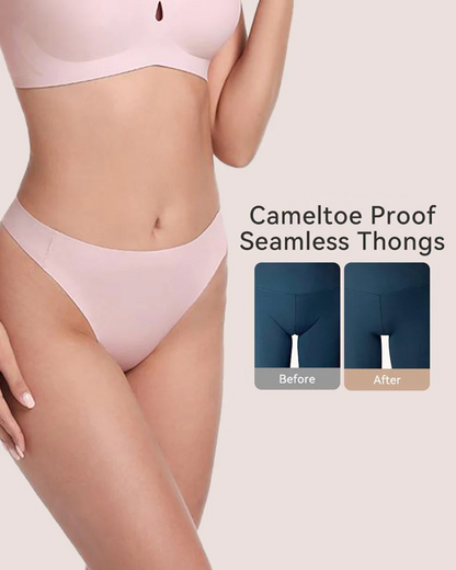 Camel Toe Cover Thongs for Women